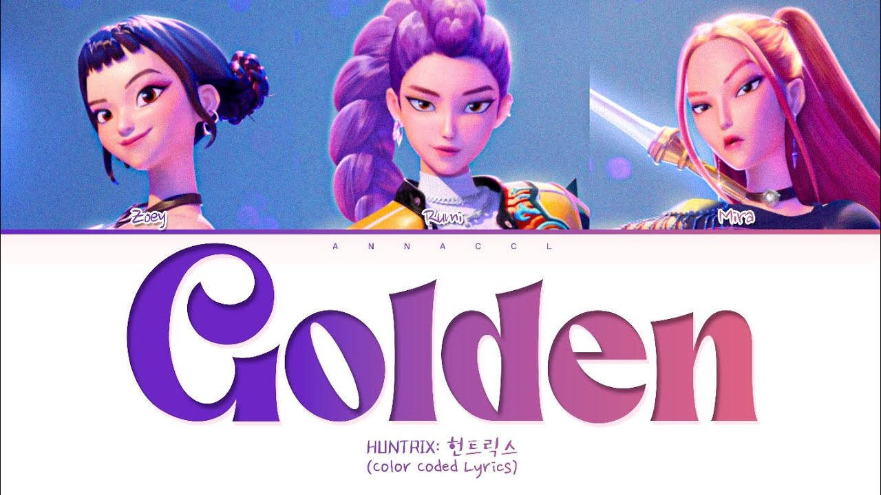 HUNTRIX Golden (Перевод на русский) (Color Coded Lyrics)
