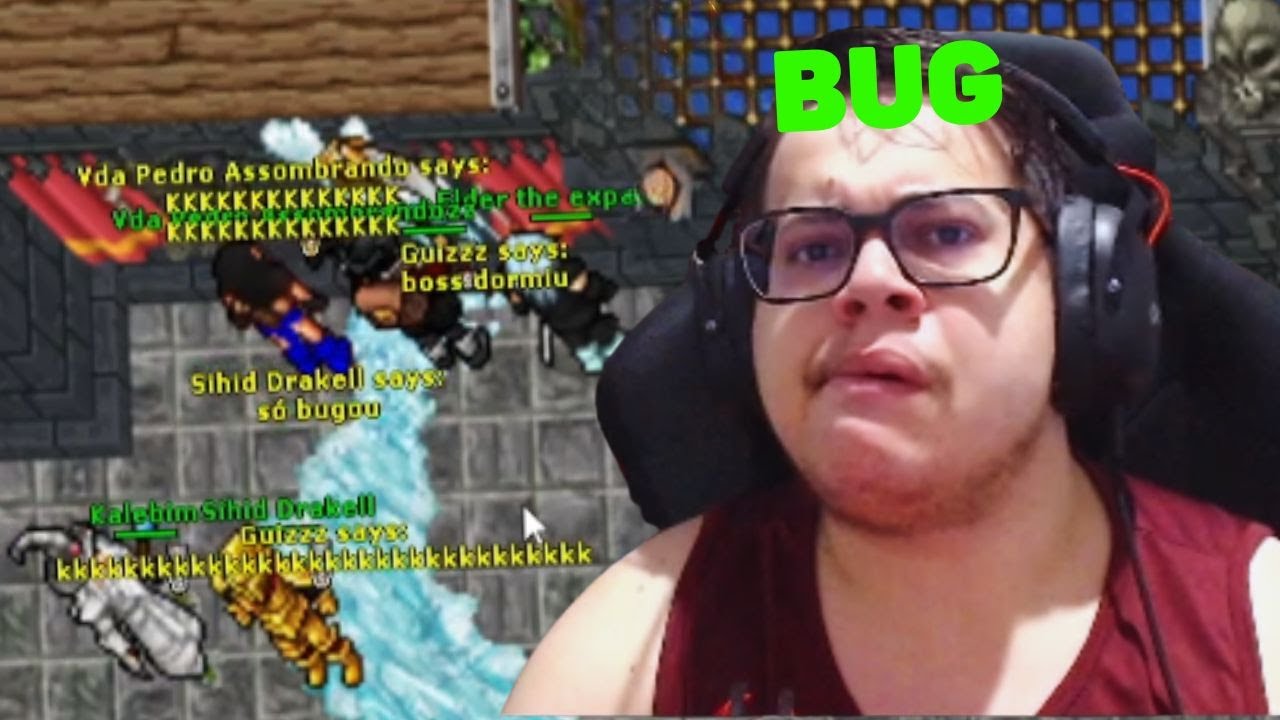 BUG TEST SERVER! BOSS N&Atilde;O APARECEU, AL&Ocirc; CIPSOFT!! @UrsinhaClips