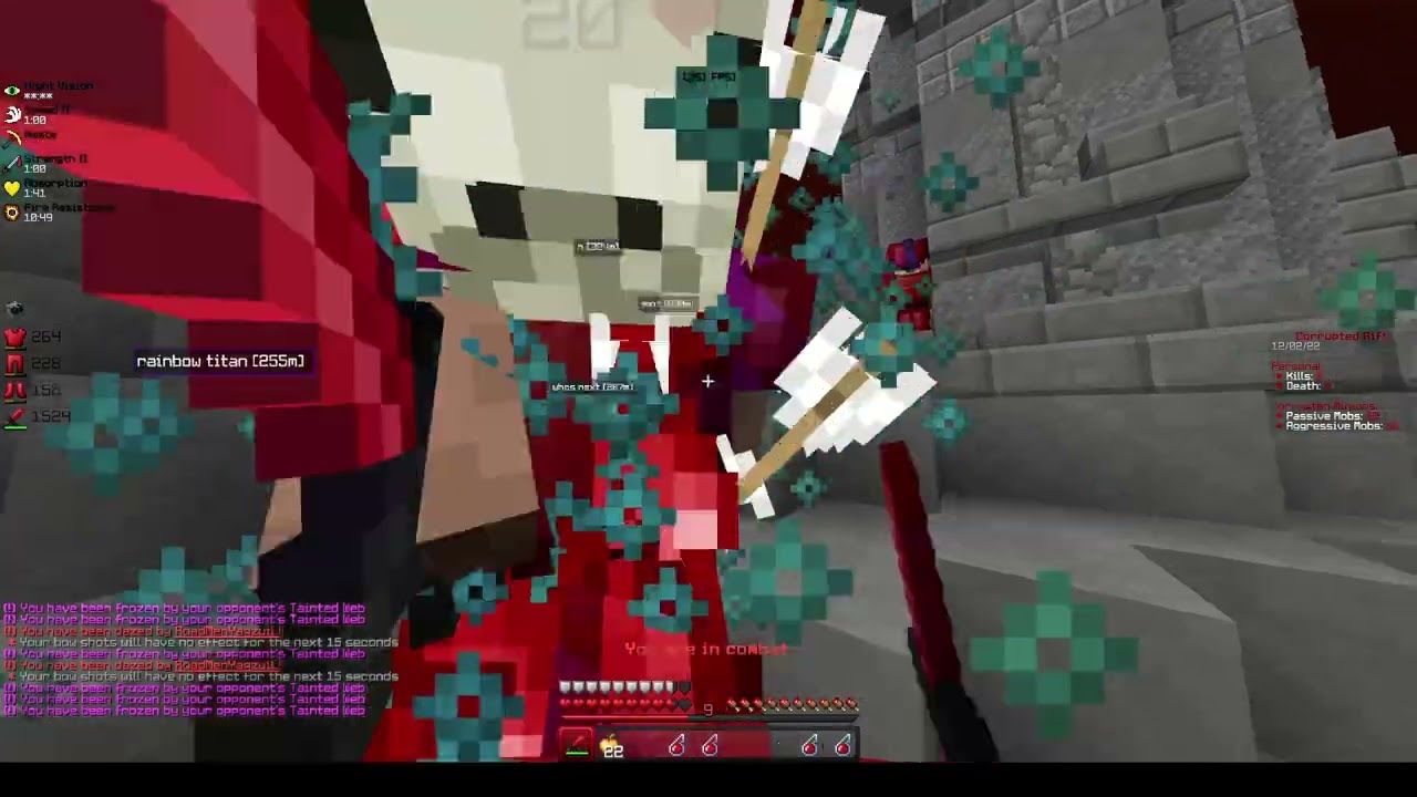 GSET VS P4 ULTIMATE FIGHT !!!!1!1!1!3! [SaicoPvp Warlock Realm]