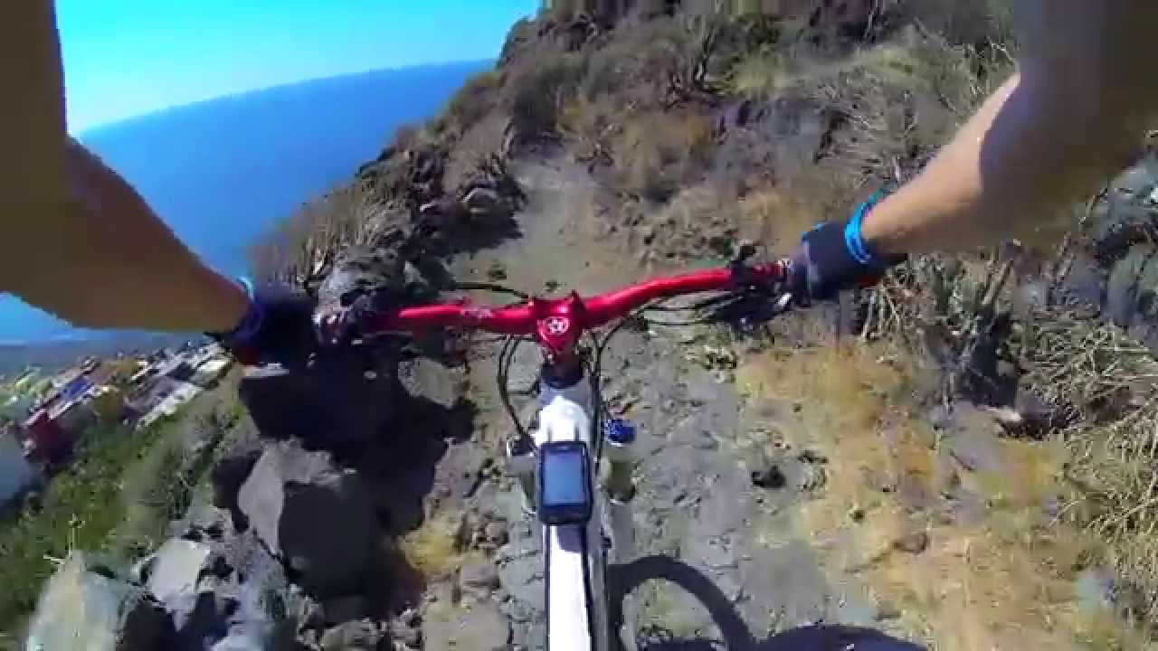 Torre de Time - El Time - Puerto Tazacorte GR131 Trail in La Palma at the Canarian Island - Spain