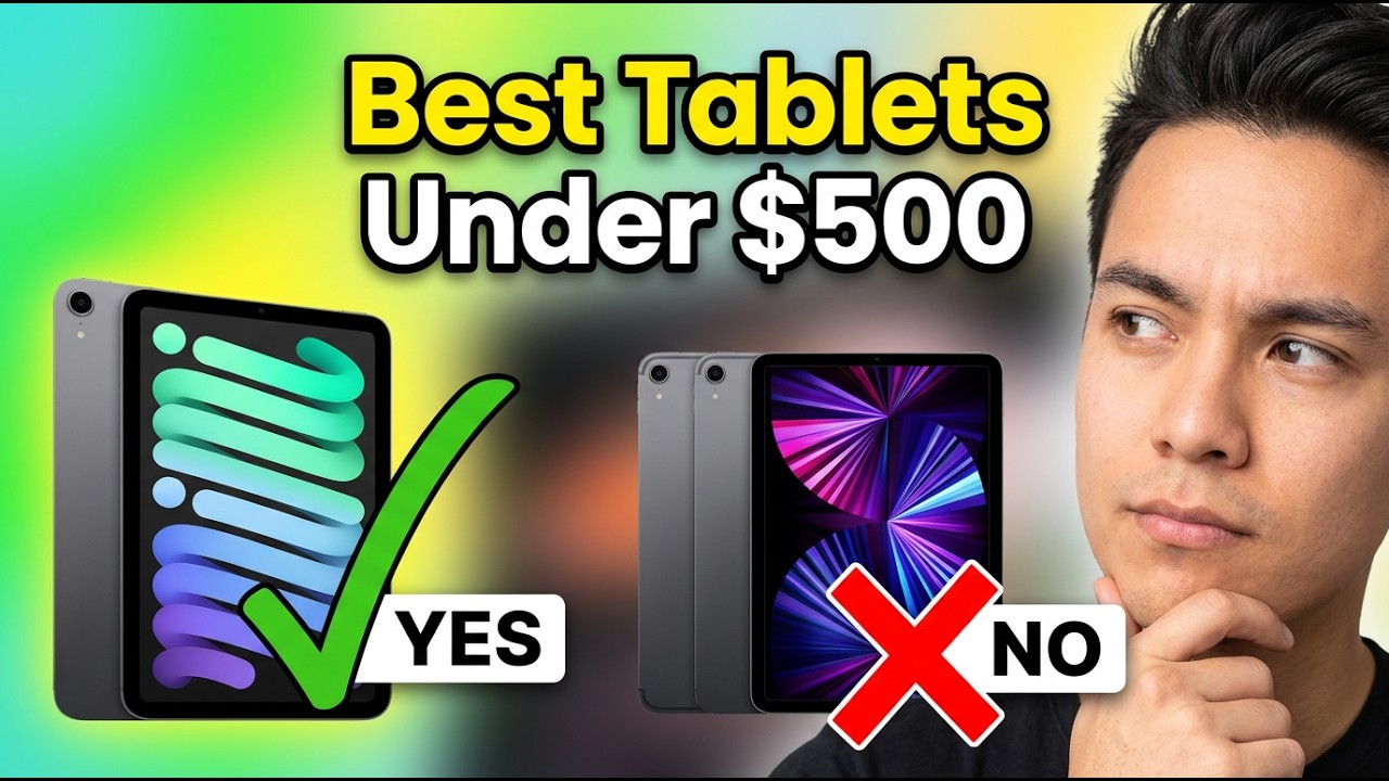 ✅Топ-5: Лучшие планшеты до 500 долларов в 2026 году - Обзор лучших планшетов и руководство по пок...
