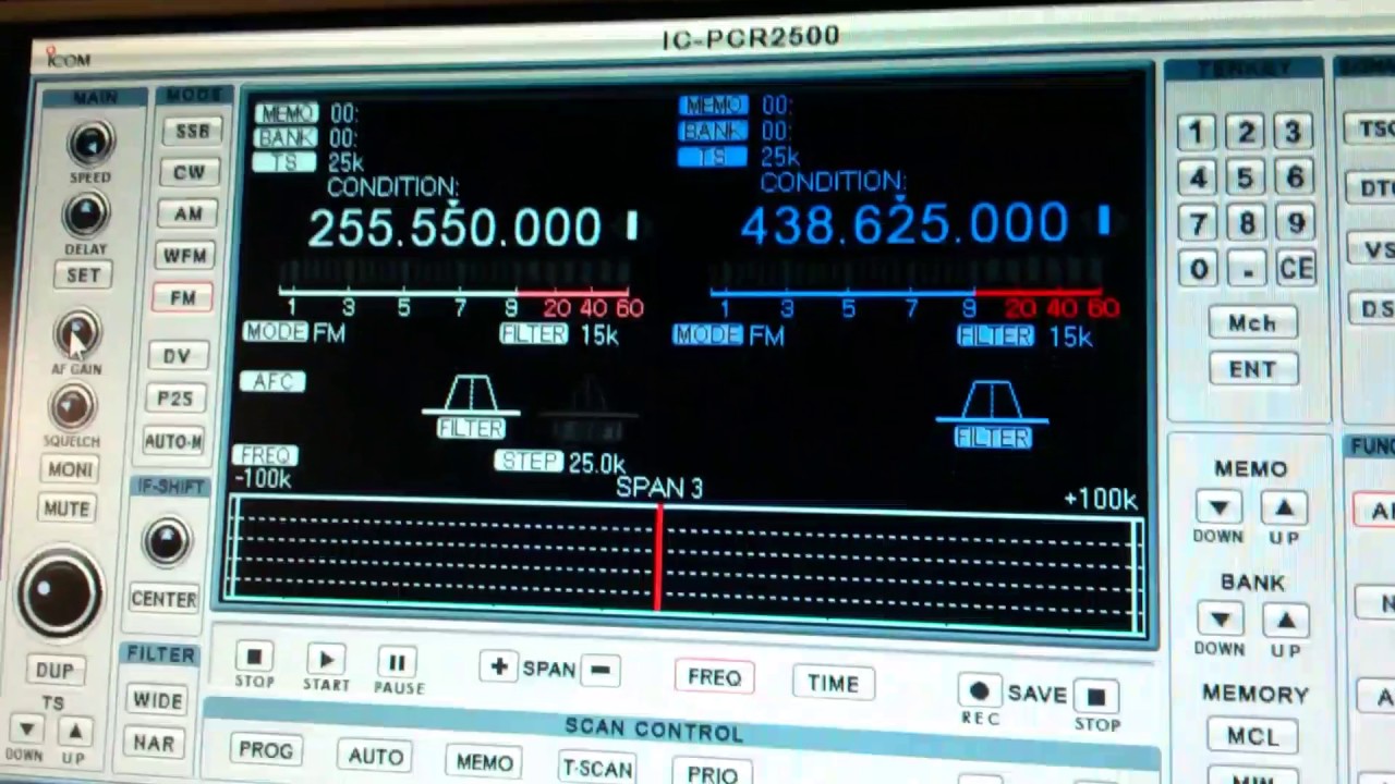 Sp5mg Ic-R2500 Satcom recive