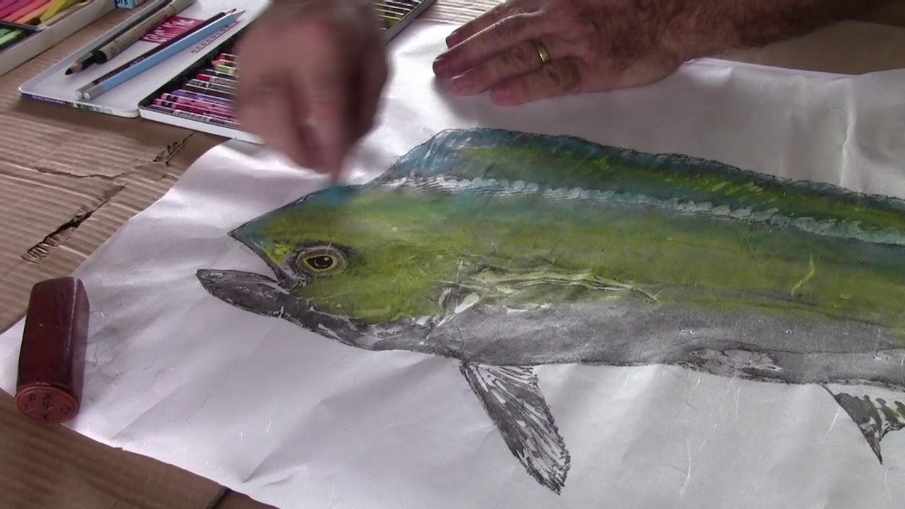 FishingForArt - Gyotaku How-To   3 of 5