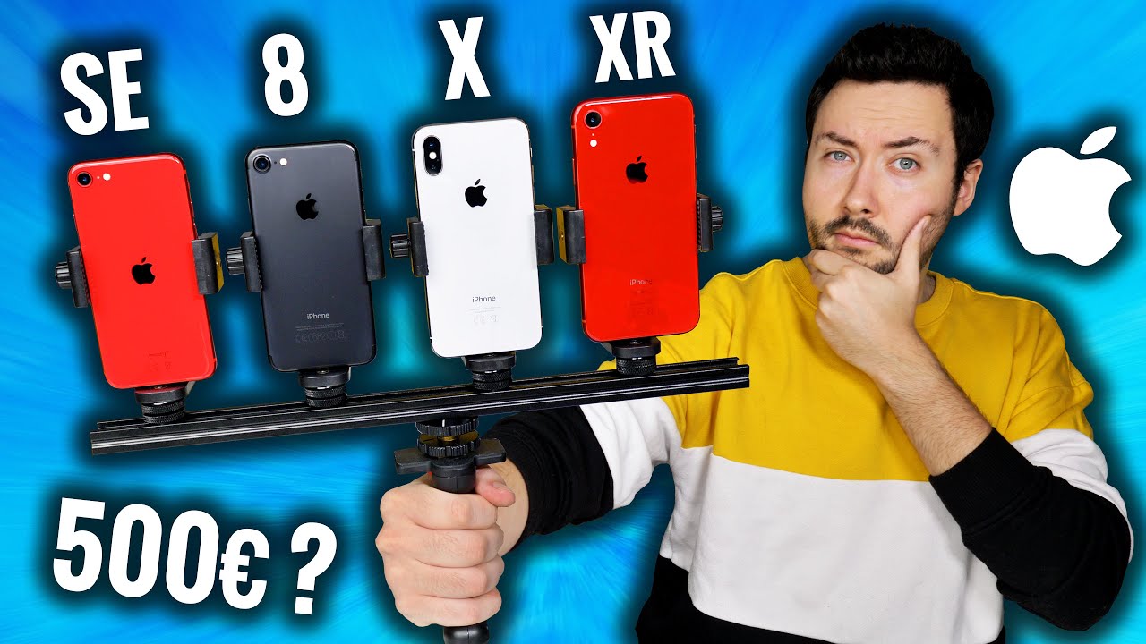 Какой iPhone купить за 500евро ? (iPhone SE против iPhone 8 / X / XR)