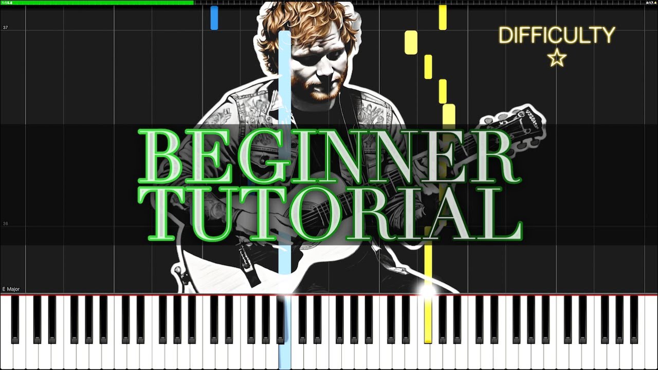 How to Play Photograph by Ed Sheeran on Piano – EASY Beginner Tutorial