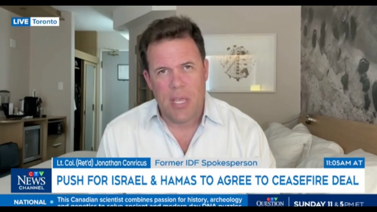 Jonathan Conricus on the push for an Israel-Hamas ceasefire — CTV News