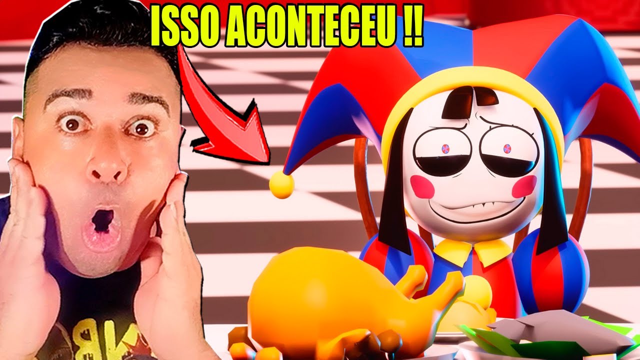 ENCONTRO POMNI no CIRCO DIGITAL DUBLADO e ISSO ACONTECEU SEGREDOS de The Amazing Digital Circus)