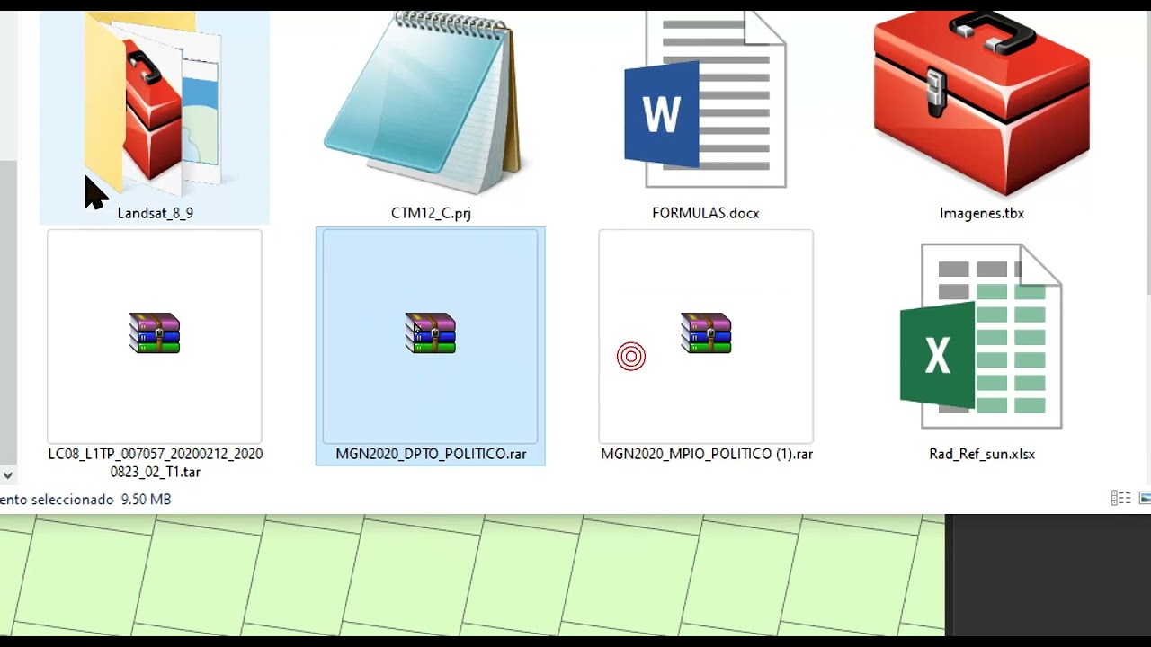 ArcGIS PRO 2 Combinación de bandas Landsat 8 y 9