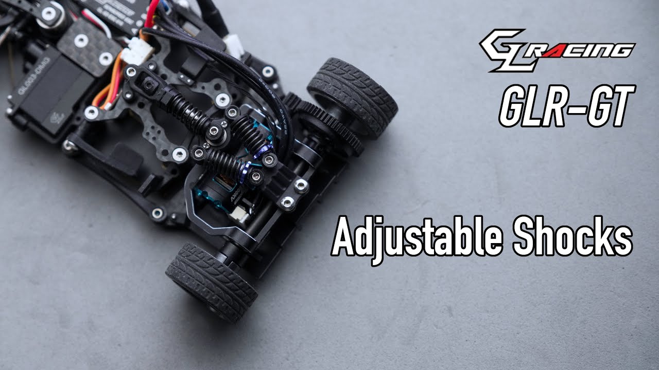 GL Racing GLR-GT: Using GLA's Adjustable Shocks on GLR-GT