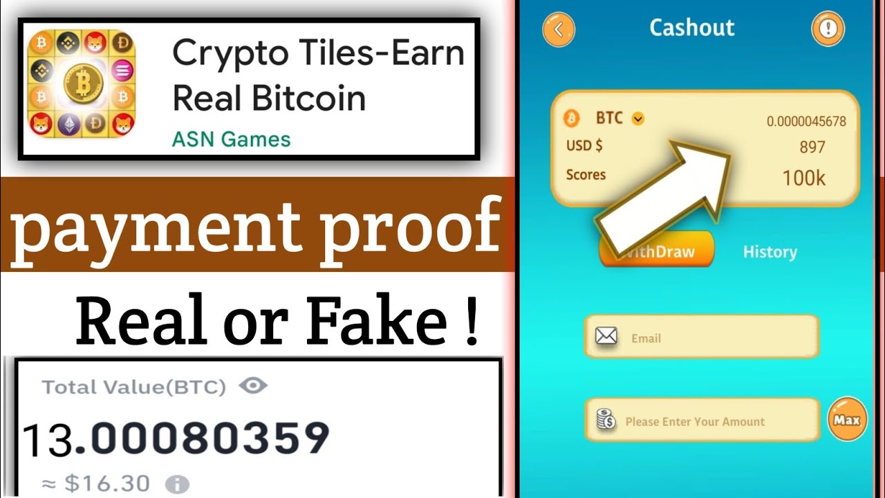 Crypto Tiles App payment proof // Crypto Tiles App withdrawal proof // Crypto Tiles App real or Fake