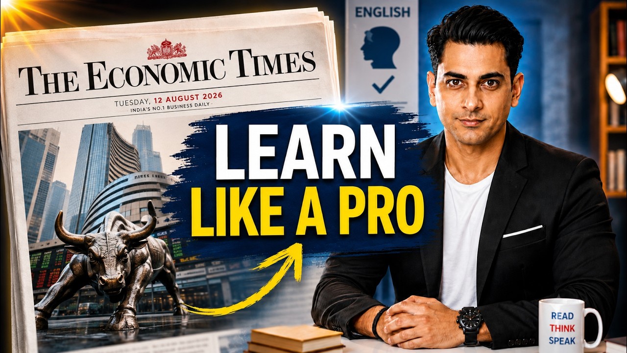 12 August 2026 || Economics Times Editorial Today || Learn English Through Newspaper || Hunger Games