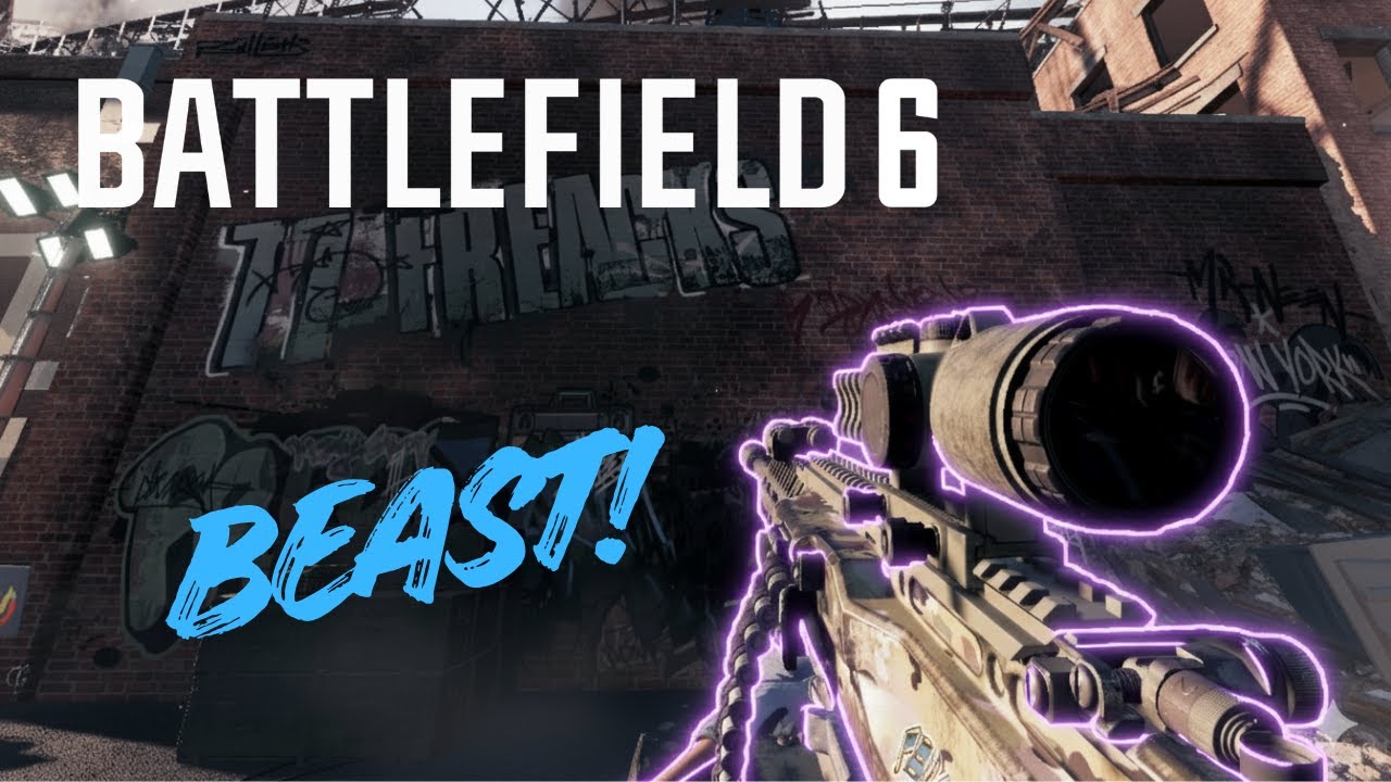 M250 is my new favorite LMG in Battlefield 6