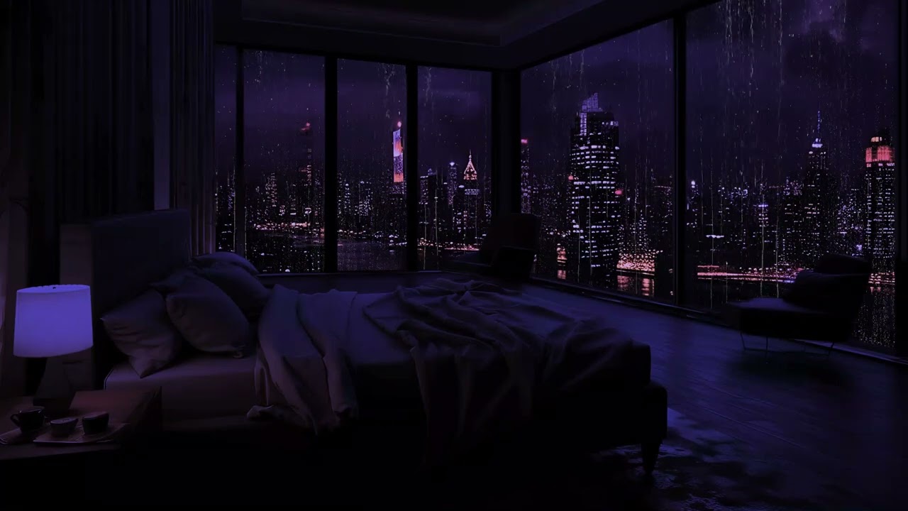 Heilender Stadtregen: Mit den Geräuschen einer regnerischen Nacht in den Schlaf gleiten 🌧️