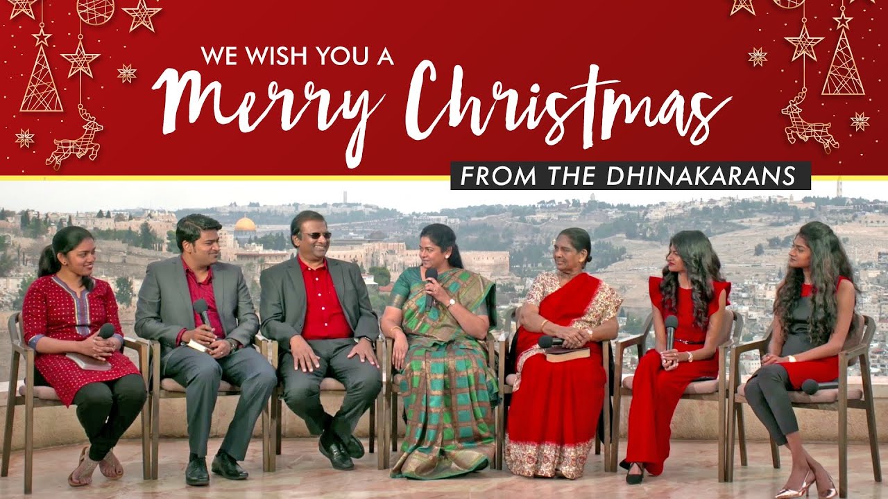 We Wish You a Merry Christmas! | The Dhinakarans | क्रिसमस की बधाई | Jesus Calls