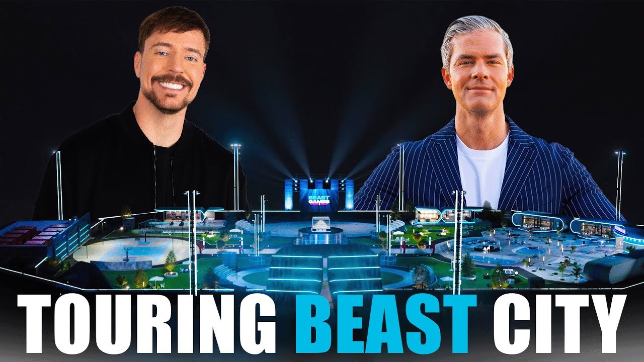 Touring BEAST CITY with MrBeast