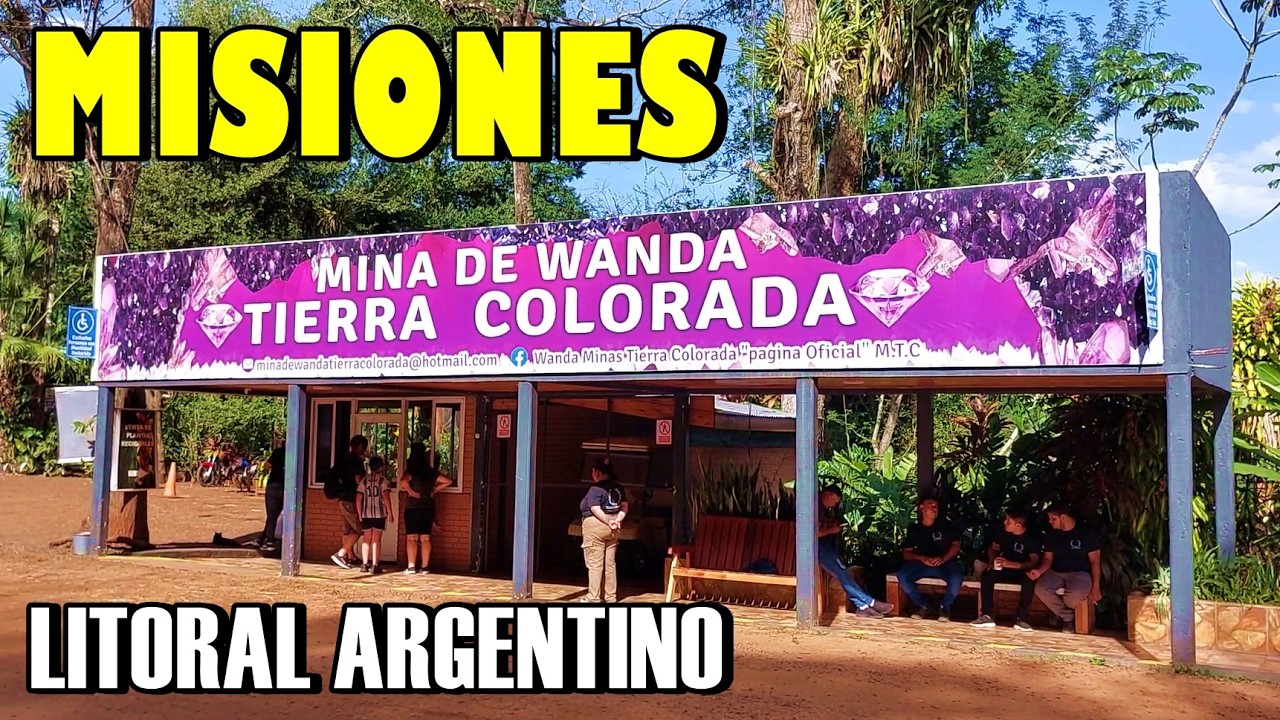 EXCURSION A LA MINA DE WANDA | MISIONES | LITORAL ARGENTINO