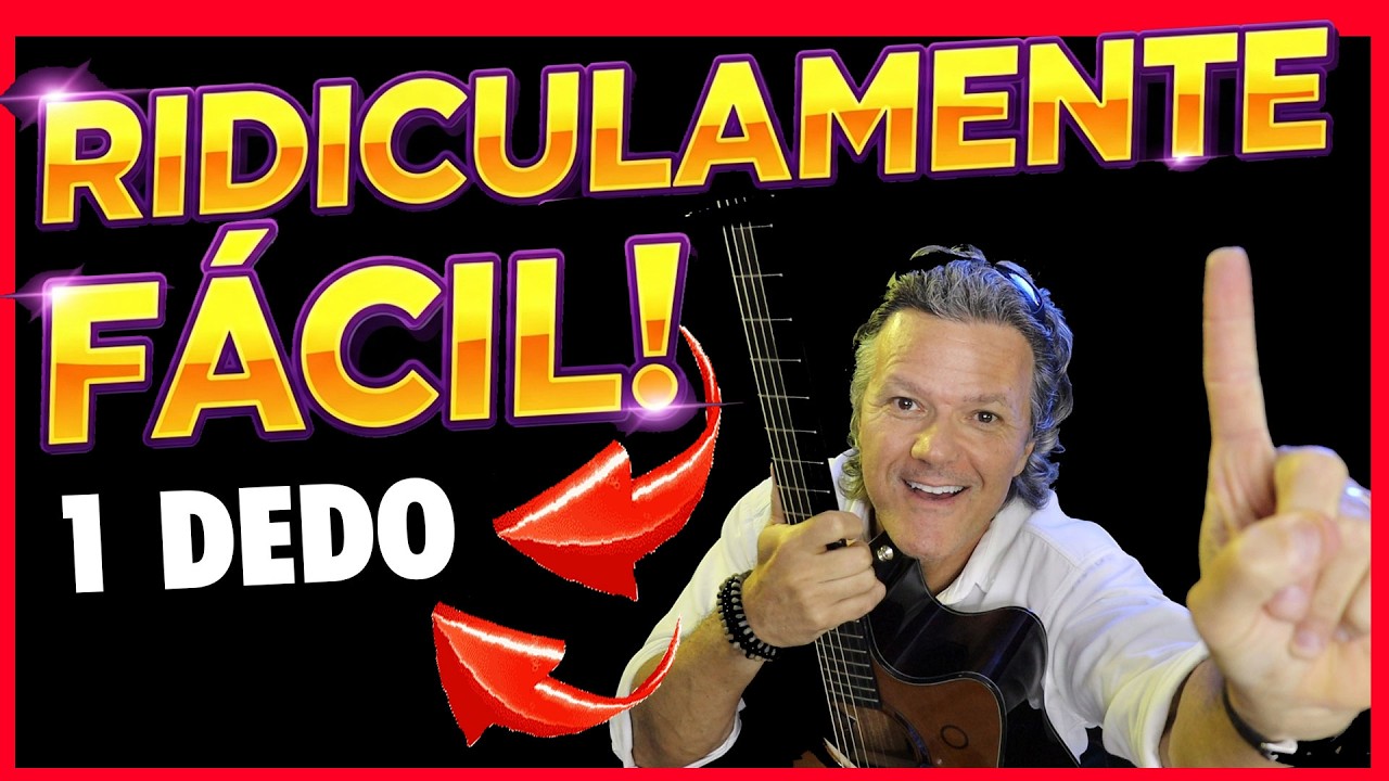 Aprenda a Tocar SUA PRIMEIRA MÚSICA no Violão com UM DEDO em 10 Minutos!