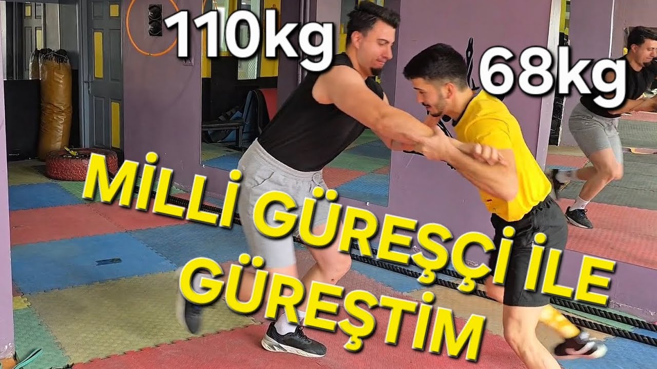 MİLLİ GÜREŞÇİYE DAYANABİLDİM Mİ?(GERCEK MAÇ)