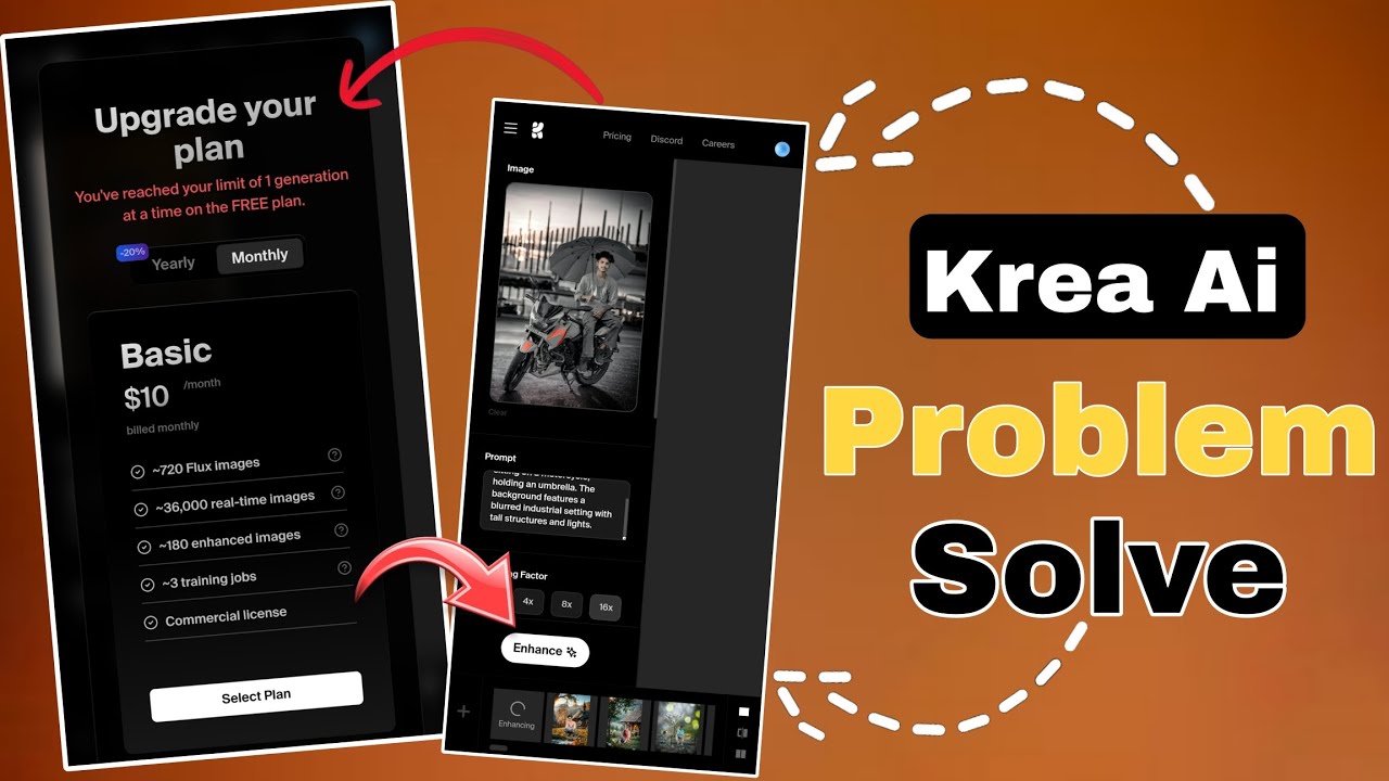 Krea ai problem ko thik kaise kare? Kare ai problem😭 Krea ai upgrade your plan problem🤔Problem solve