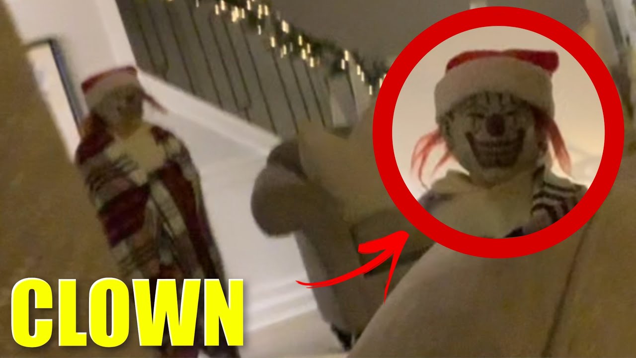 If you see Clown Santa in your house on Christmas Eve, do not approach him and run away FAST!