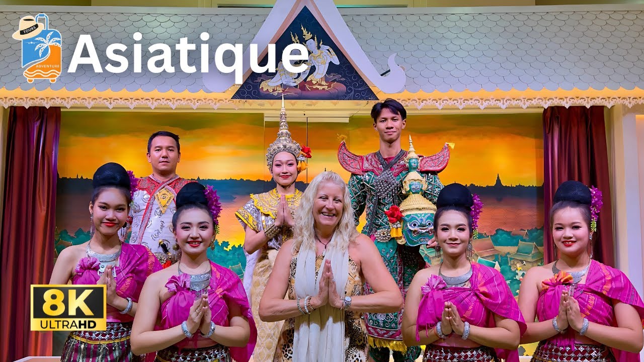 BANGKOK'S ASIATIQUE, Calypso LADYBOY Cabaret & Chao Phraya River Cruise❤️ 🇹🇭