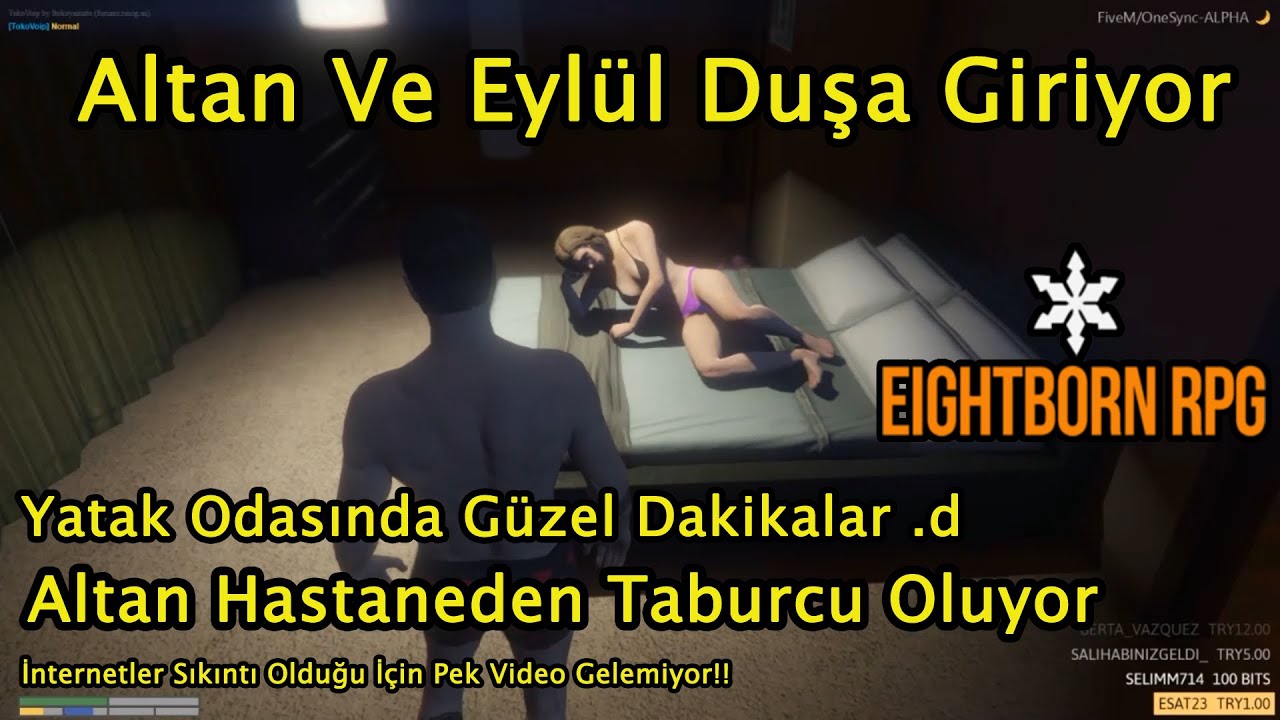 EightbornV Altan Hastaneden Taburcu Oluyor! - Eylül Ve Altan Güzel Dakikalar.!! - EigtbornV Gicaas..