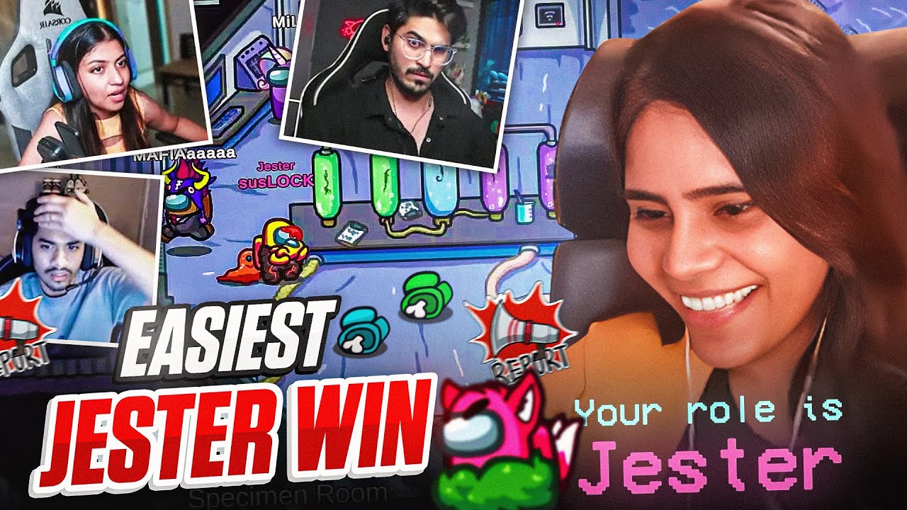 WHEN SUSLOCK WINS AS JESTER 😂 | *Among US Highlights*