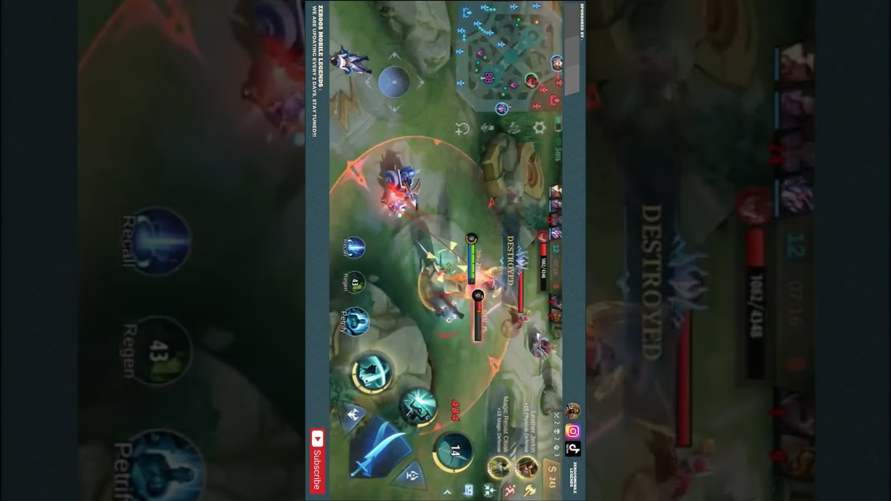 Benedetta Split Pusher Paling Susah Di Kejar??, Mobile Legends Bang Bang #shorts