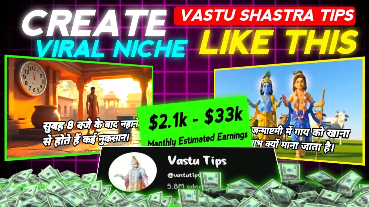 HOW TO MAKE VIDEO LIKE VASTU TIPS | CHANNEL MONETIZE WITH AI | NEW FACELESS CHANNEL