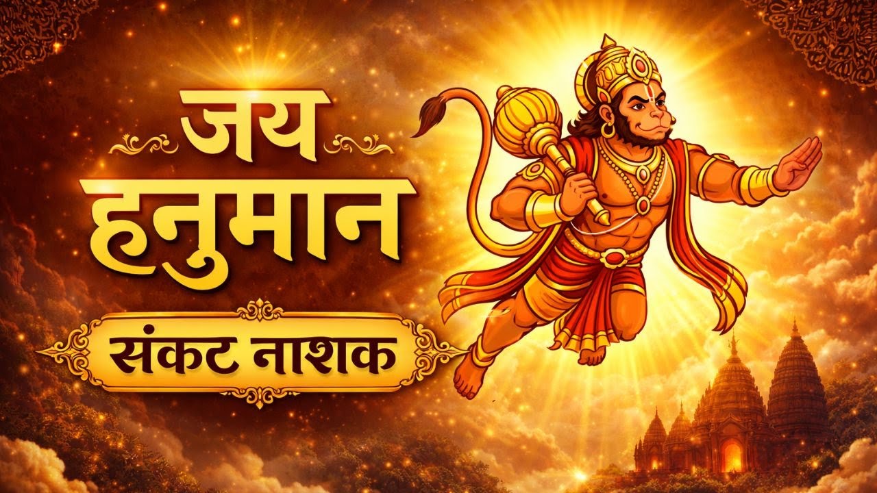 जय हनुमान संकट नाशक 🙏 | शांति देने वाला भक्ति संगीत | Hanuman Hindi Bhajan