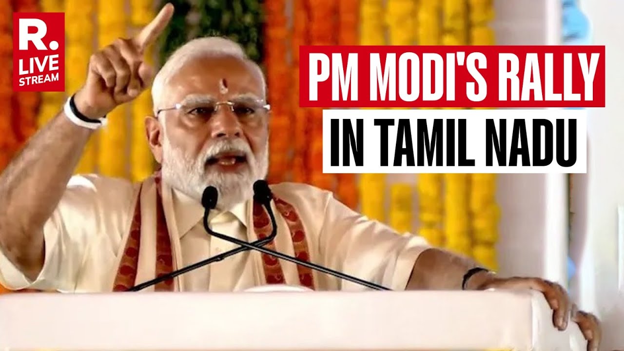 PM Modi LIVE in Chengalpattu: NDA Launches First Election Campaign in Tamil Nadu | Elections 2026