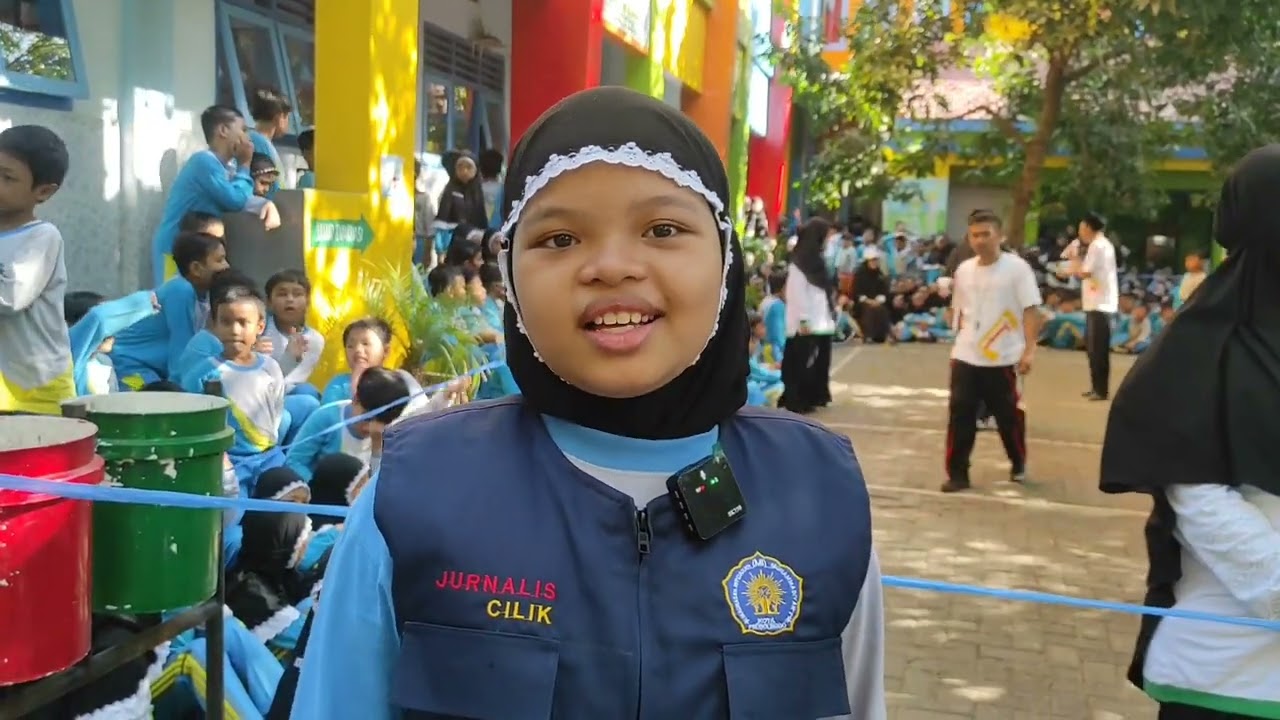 Keseruan Lomba Agustusan di MI Muhammadiyah 1 Kota Probolinggo