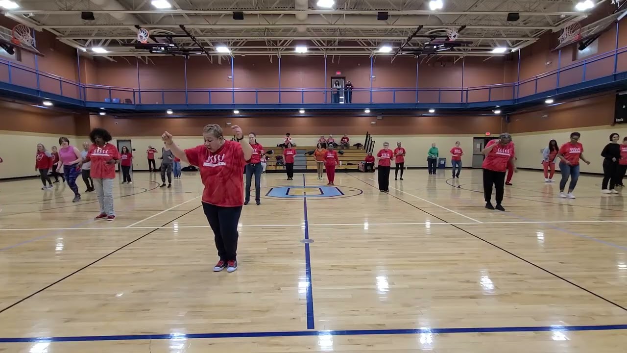The Gotta Dance Soul Line Dancers doing 