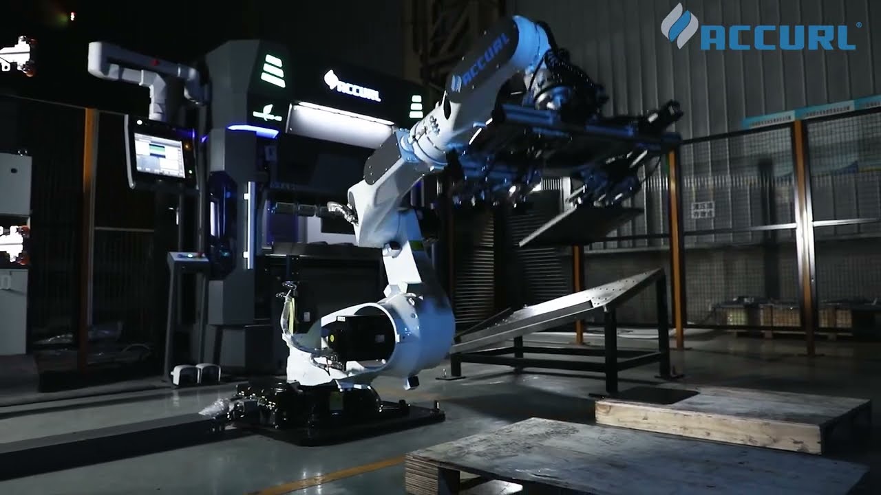 ACCURL Robotic Press Brake Bending Cell | 2024 New Electric Press Brake Robot