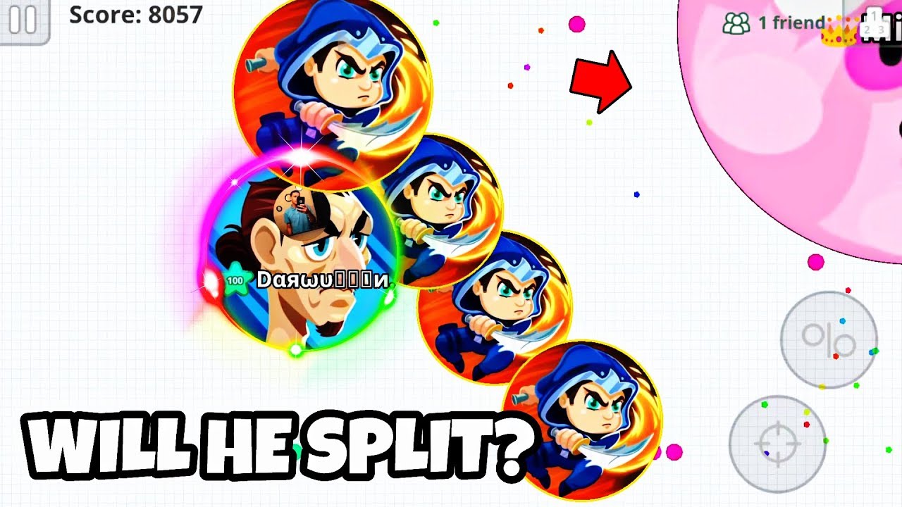 The Most Intense Uncut! + King Clan Takeover! (Agar.io Mobile Gameplay!)