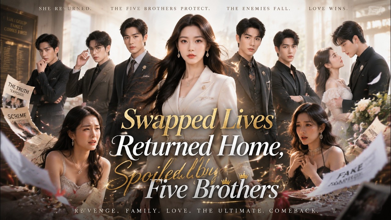 The Real Heiress Returned&hellip; Five Powerful Brothers Swore to Protect Her Revenge 🔥 #Heiress #revenge
