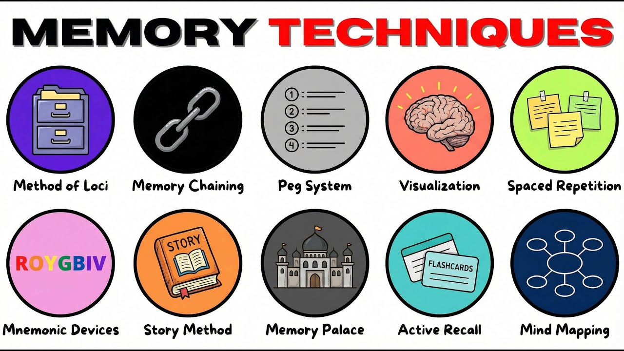 Every Memory Technique & How To Master It