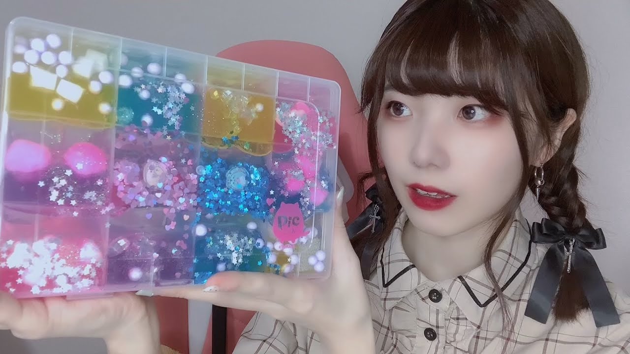 【ASMR】スライムで遊ぶ音。Slime Sounds Whisper