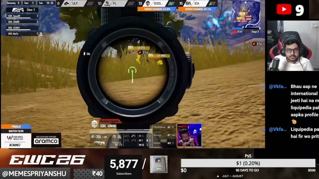 Godlike comeback and Chicken Dinner PMWC Grand Final