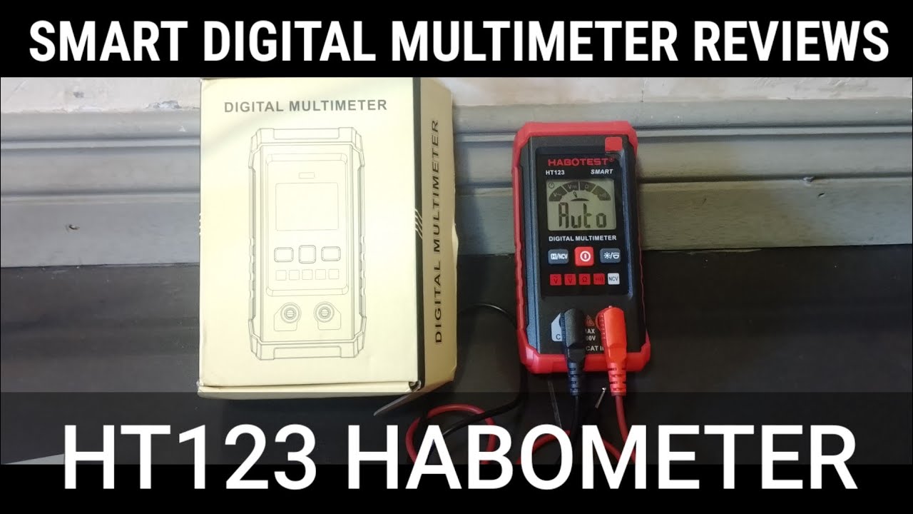 SMART DIGITAL MULTIMETER HT123 HABOTEST