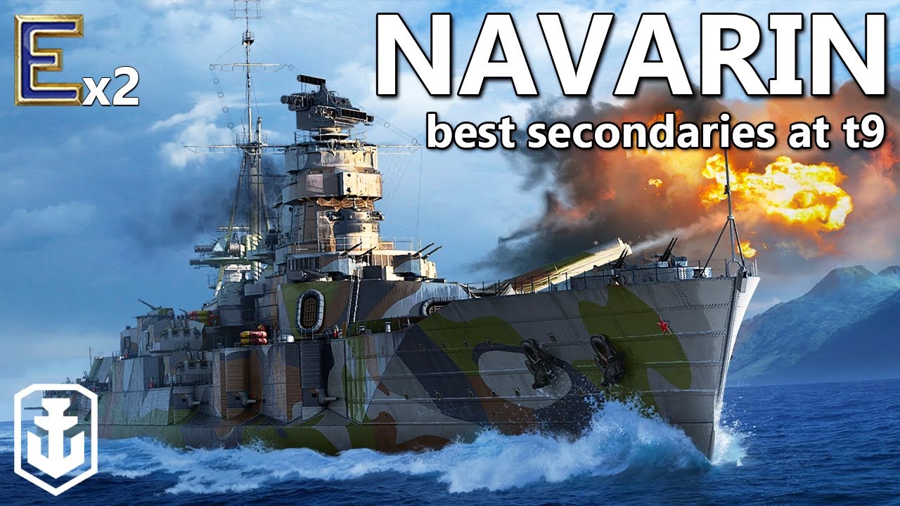 One of the Strongest T9 Brawlers - Navarin (World of Warships)