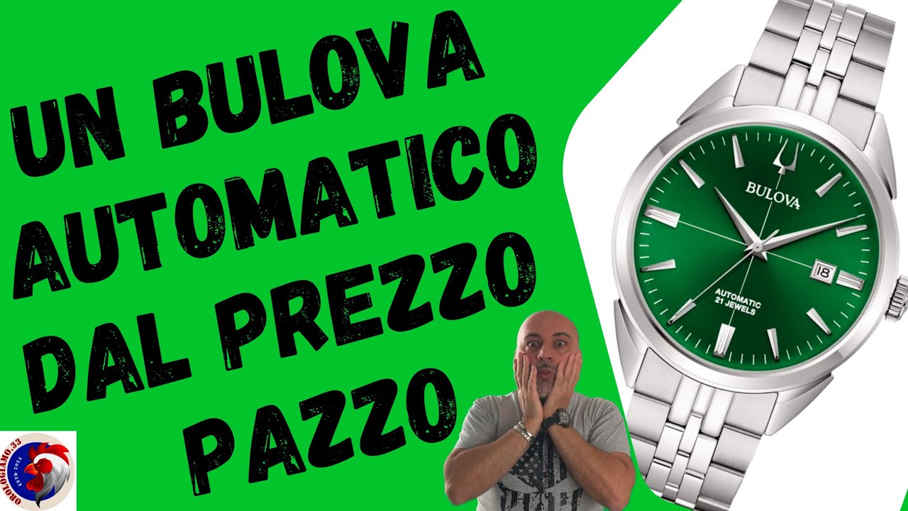 Un orologio automatico sorprendente: Bulova Sutton