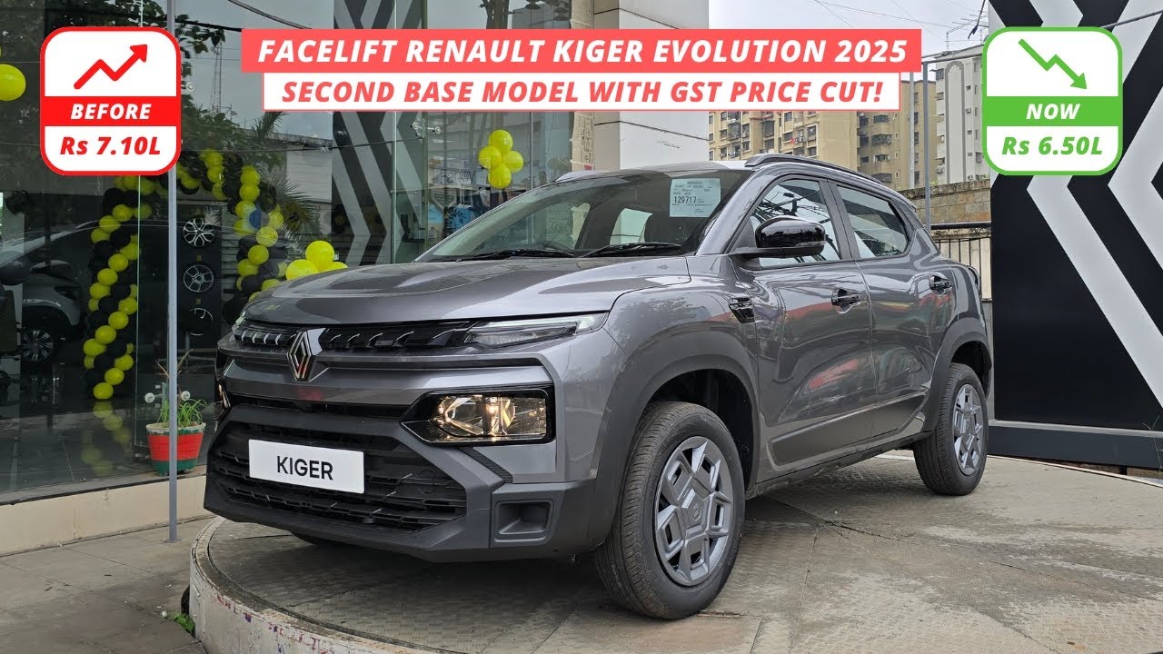 New Renault Kiger Evolution 2025 with New price after GST cut! | Facelift Renault Kiger Evolution