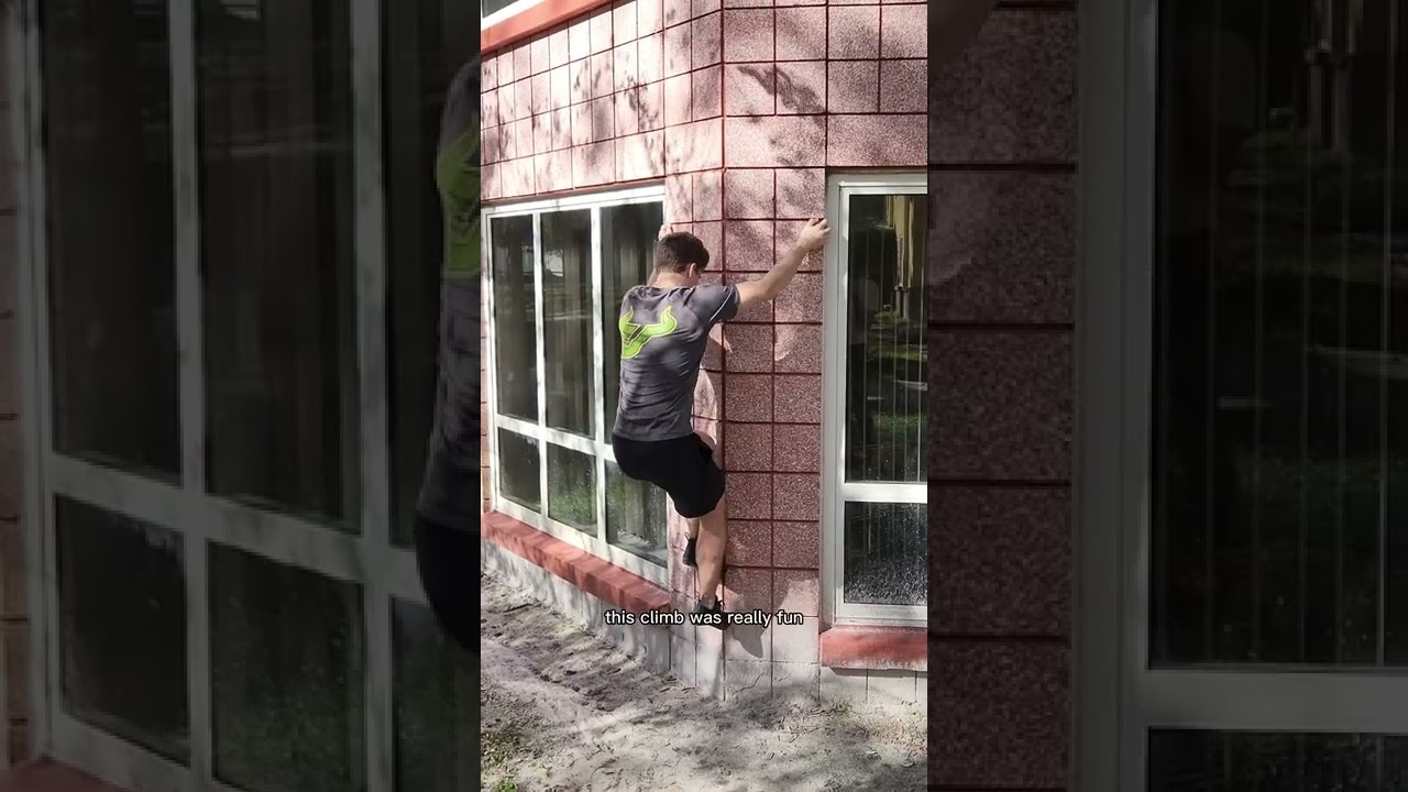 They shouldn't have put grooves in the wall!!! *Urban Climb*