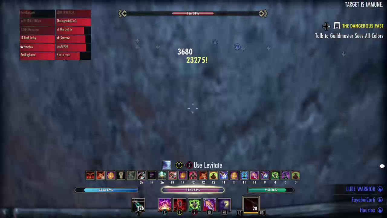 vHoF 2nd boss upstairs mechanic