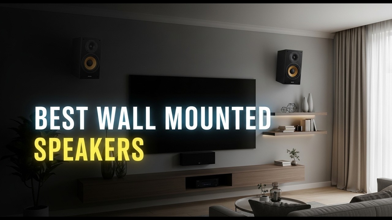 ТОП-5 лучших настенных колонок 2026 года | Настенные колонки для идеального домашнего кинотеатра