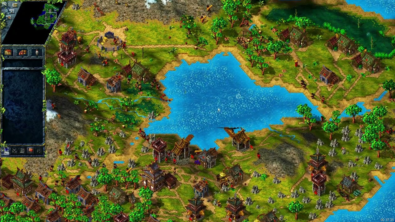 Let's play the settlers 3 Aziaten 7.2