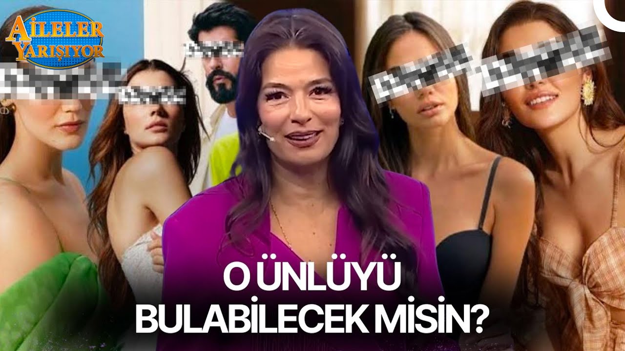 En Az 3 Farklı Dizide Başrol Oynamış Bir Aktörümüzü Söyleyin | Aileler Yarışıyor