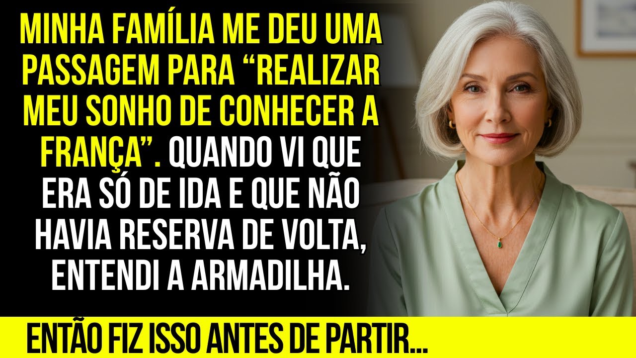 MINHA FAMÍLIA ME DEU UMA PASSAGEM 