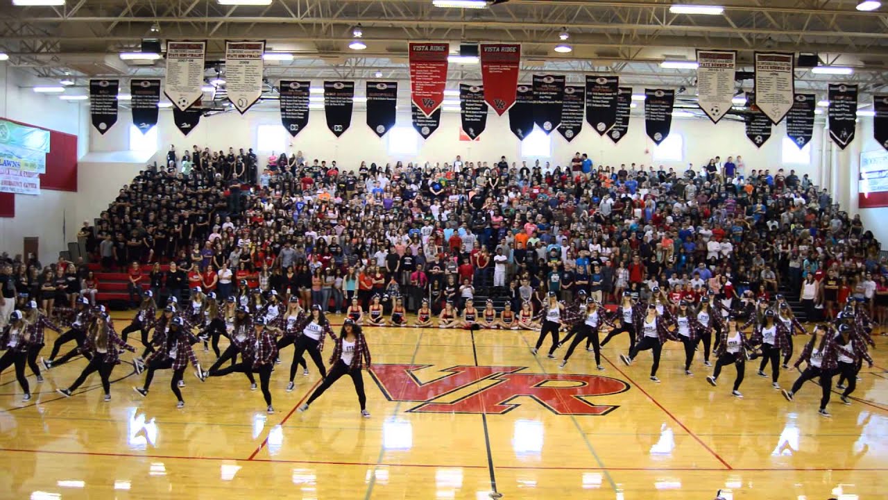 Vista Ridge Star Steppers - A Mille Song - 2015 Pep Rally